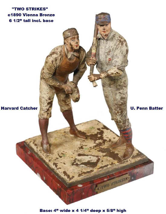 1 1890 U. Penn Batter Harvard Catcher 6.5 in tall (1).jpg (183494 bytes)